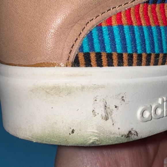 adidas Pharrell x Elastic Lace Up "Pink Beach" m8 w9.5 - Picture 12 of 13